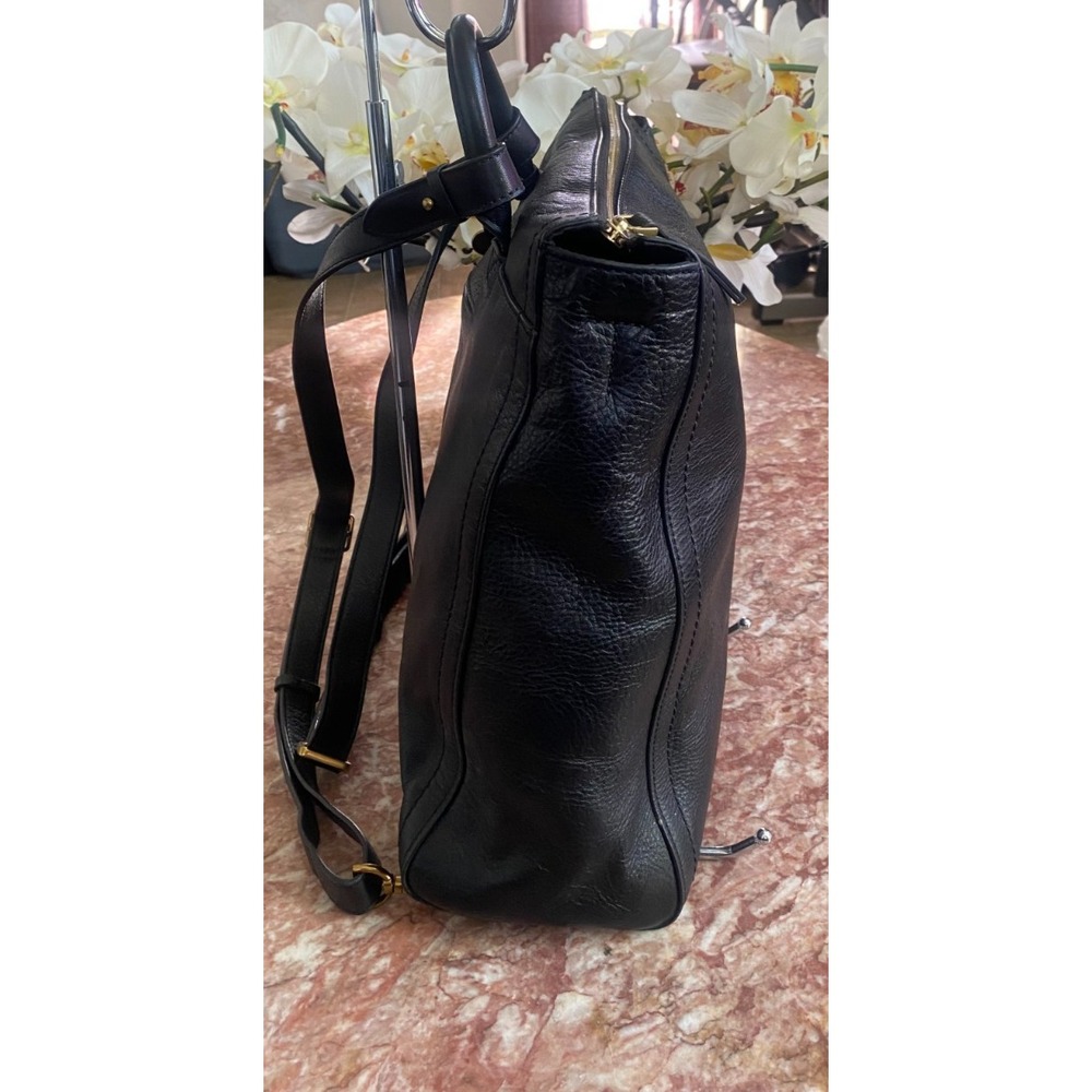 Fossil Parker Convertible Backpack Black Pebble Leather ZB1515001 EUC! $238 - Picture 8 of 13
